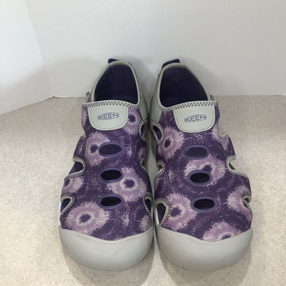 KEEN Girls Big Kid Size 6 Stingray Closed Toe Water Sandals Tillandsia Purple - Picture 2 of 8